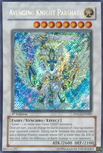 Avenging Knight Parshath - TDGS-EN000 - Secret Rare - 1st Edition