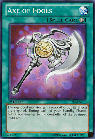 Axe of Fools - BP02-EN161 - Common - 1st Edition