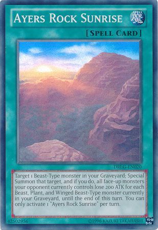 Ayers Rock Sunrise - DRLG-EN020 - Super Rare - Unlimited