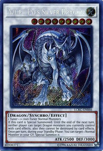 Azure-Eyes Silver Dragon - LCKC-EN066 - Secret Rare - Unlimited