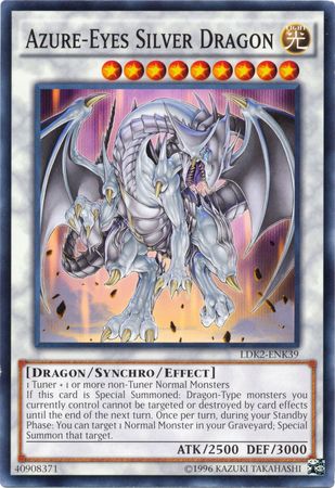 Azure-Eyes Silver Dragon - LDK2-ENK39 - Common - Unlimited