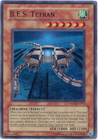 B.E.S. Tetran - DR04-EN077 - Super Rare - Unlimited