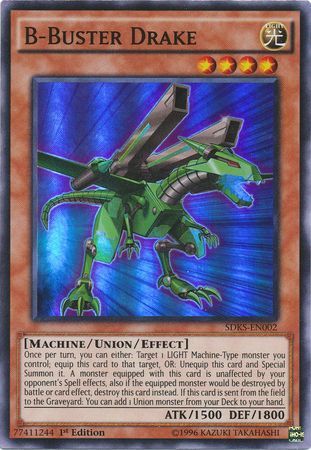 B-Buster Drake - SDKS-EN002 - Super Rare - 1st Edition