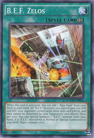 B.E.F. Zelos - MACR-EN062 - Common - Unlimited