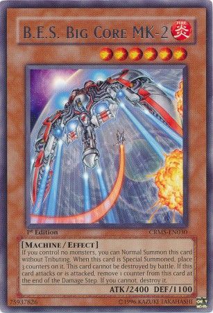B.E.S. Big Core MK-2 - CRMS-EN030 - Rare - 1st Edition
