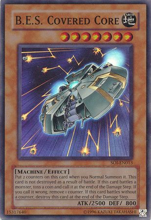 B.E.S. Covered Core - SOI-EN013 - Super Rare - Unlimited