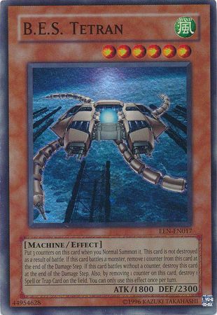 B.E.S. Tetran - EEN-EN017 - Super Rare - Unlimited