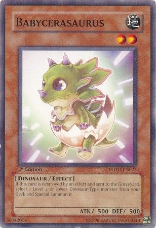 Babycerasaurus - POTD-EN022 - Common - 1st Edition