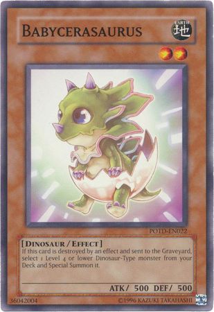 Babycerasaurus - POTD-EN022 - Common - Unlimited