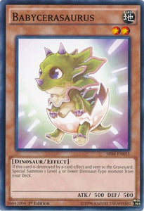 Babycerasaurus - SR04-EN013 - Common - 1st Edition