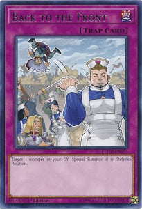 Back to the Front - COTD-EN077 - Rare - 1st Edition