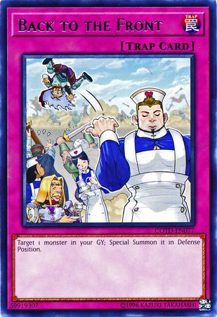 Back to the Front - COTD-EN077 - Rare - Unlimited