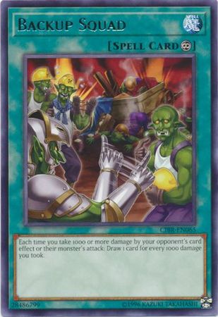 Backup Squad - CIBR-EN065 - Rare - Unlimited