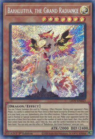 Bahalutiya, the Grand Radiance - LIOV-EN023 - Secret Rare - 1st Edition