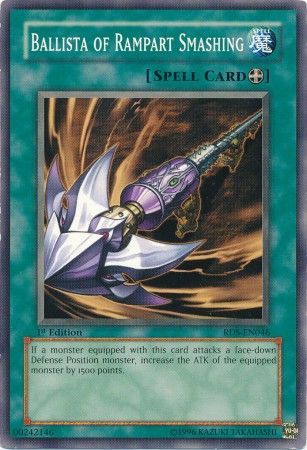 Ballista of Rampart Smashing - RDS-EN046 - Common - 1st Edition