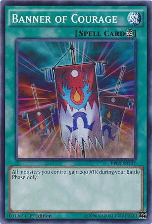 Banner of Courage - BP03-EN147 - Common - 1st Edition