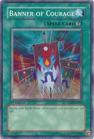 Banner of Courage - YSDJ-EN025 - Common - 1st Edition