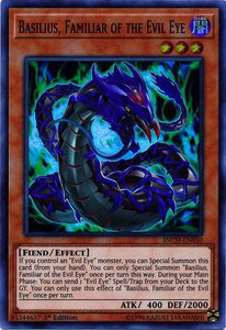 Basilius, Familiar of the Evil Eye - INCH-EN030 - Super Rare - 1st Edition