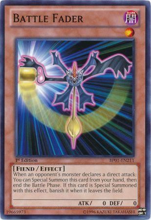 Battle Fader - BP01-EN211 - Common - 1st Edition