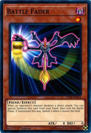 Battle Fader - YS18-EN019 - Common - 1st Edition