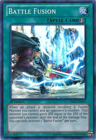 Battle Fusion - DRLG-EN017 - Super Rare - 1st Edition