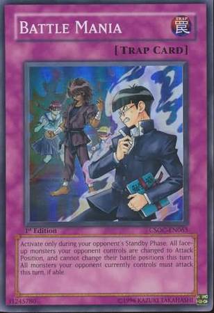 Battle Mania - CSOC-EN063 - Super Rare - 1st Edition