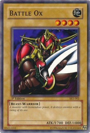 Battle Ox - SKE-002 - Common - 1st Edition