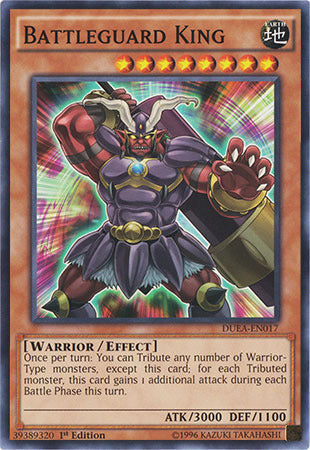 Battleguard King - DUEA-EN017 - Common - 1st Edition