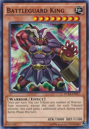 Battleguard King - DUEA-EN017 - Common - Unlimited