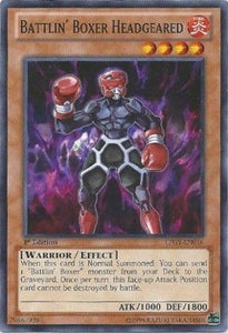 Battlin' Boxer Headgeared - LTGY-EN016 - Common - 1st Edition