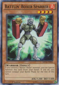 Battlin' Boxer Sparrer - MP14-EN004 - Common - 1st Edition