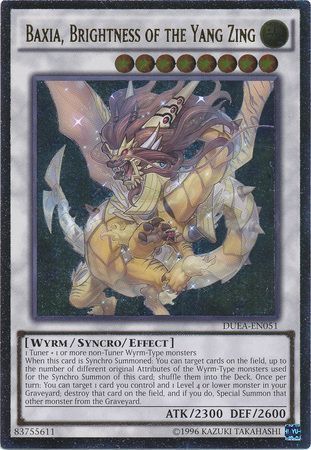 Baxia, Brightness of the Yang Zing - DUEA-EN051 - Ultimate Rare - Unlimited
