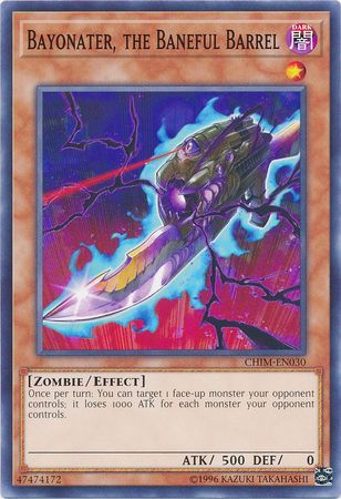 Bayonater, the Baneful Barrel - CHIM-EN030 - Common - Unlimited