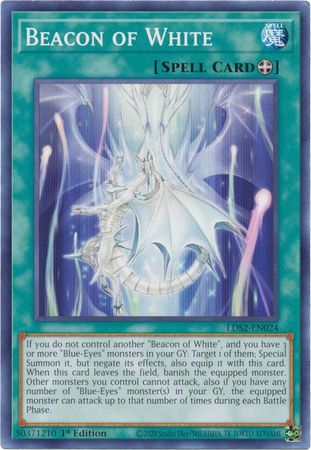 Beacon of White - LDS2-EN024 - Common - 1st Edition