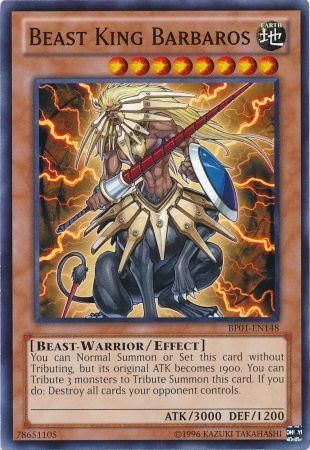 Beast King Barbaros - BP01-EN148 - Common - Unlimited