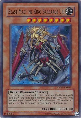 Beast Machine King Barbaros Ur - ANPR-EN097 - Super Rare - Unlimited