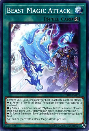 Beast Magic Attack - CYHO-EN063 - Common - Unlimited
