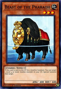 Beast of the Pharaoh - SR07-EN021 - Common - 1st Edition