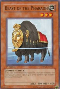 Beast of the Pharaoh - TDGS-EN032 - Common - 1st Edition