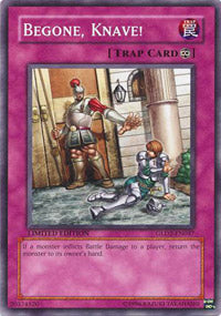 Begone, Knave! - GLD2-EN047 - Common - Limited