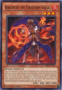 Berlineth the Firestorm Vassal - SR01-EN014 - Common - 1st Edition