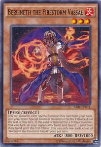 Berlineth the Firestorm Vassal - SR01-EN014 - Common - Unlimited