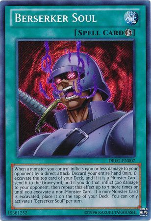 Berserker Soul - DRLG-EN007 - Secret Rare - Unlimited
