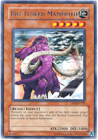 Big-Tusked Mammoth - DR3-EN135 - Rare - Unlimited