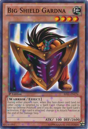 Big Shield Gardna - BP01-EN176 - Starfoil Rare - 1st Edition