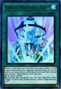 Bingo Machine, Go!!! - LED3-EN003 - Ultra Rare - 1st Edition