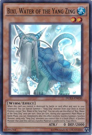 Bixi, Water of the Yang Zing - DUEA-EN030 - Super Rare - Unlimited