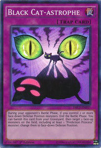 Black Cat-Astrophe - DRL2-EN037 - Super Rare - 1st Edition