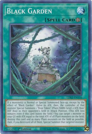 Black Garden - LDS2-EN116 - Common - 1st Edition