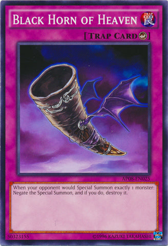 Black Horn of Heaven - AP08-EN025 - Common - Unlimited